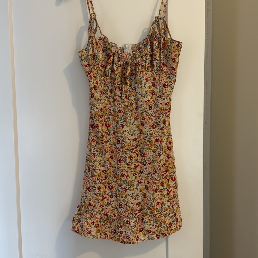 Floral baby doll dress